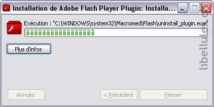 Désinstaller Flash