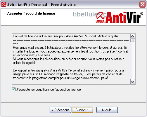 installation Antivirus