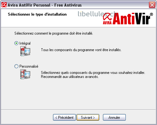 installation complète Antivir