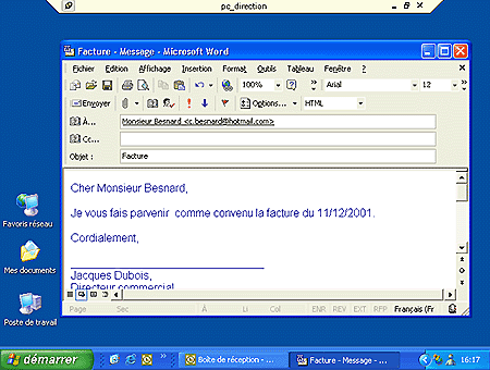 console bureau distance windows 7