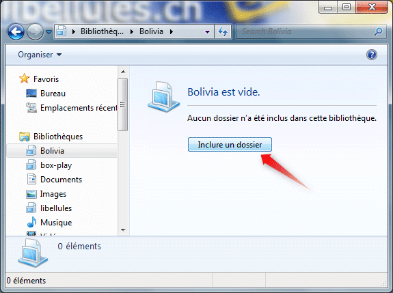 Utilisation/Gestion des bibliothèques dans Windows 7