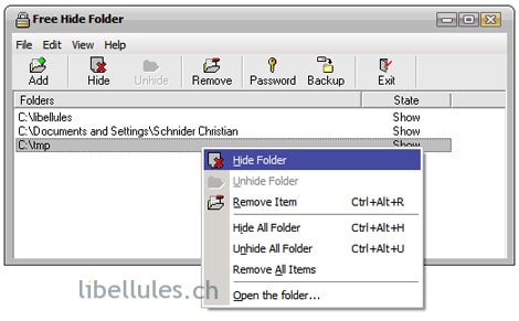 Free Hide Folder