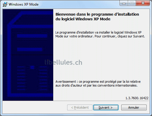 installer mode xp