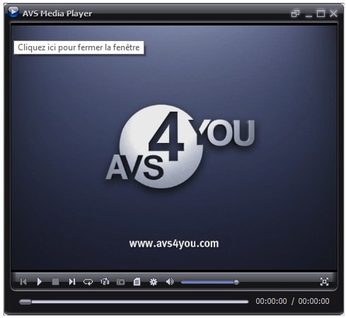 AVS Media Player - lecteur multimédia images/audio/vidéo