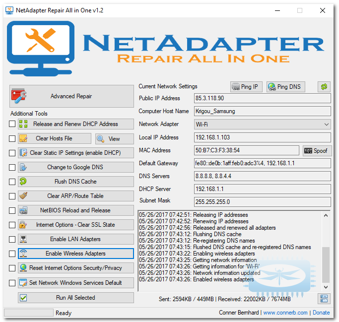 NetAdapter Repair All In One