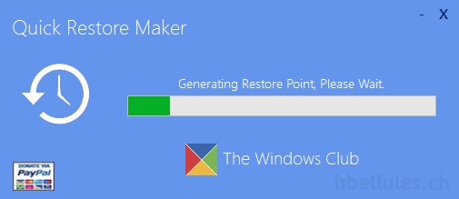 Quick Restore Maker