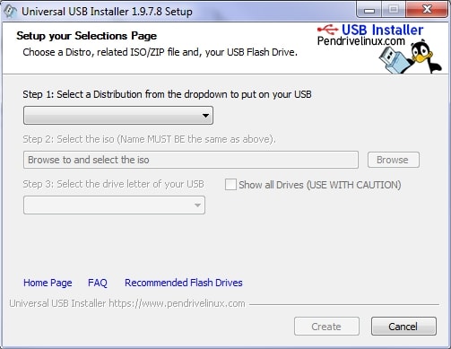 Universal USB Installer