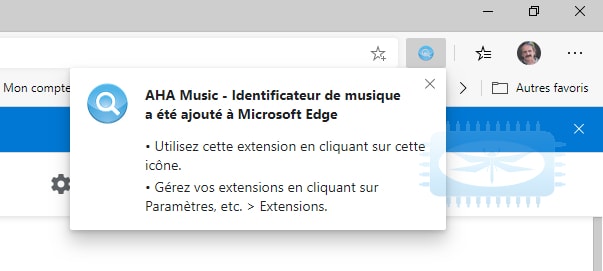 AHA Music - trouvez et identifiez toute musique jouée dans votre navigateur