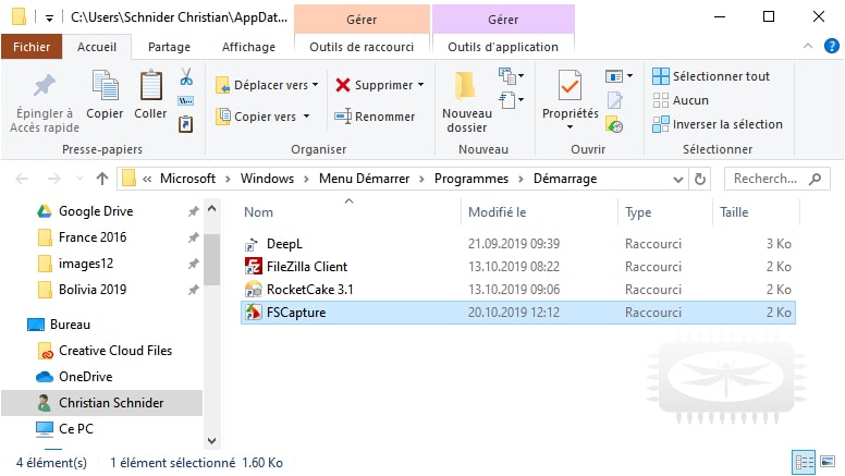 Lancer des logiciels au démarrage de Windows 10