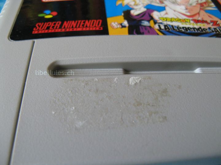 cartouche snes étiquette