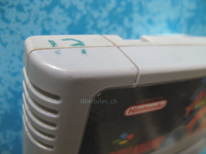 cartouche snes feutre trace