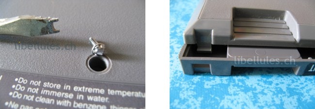 nettoyer cartouche snes ouverture