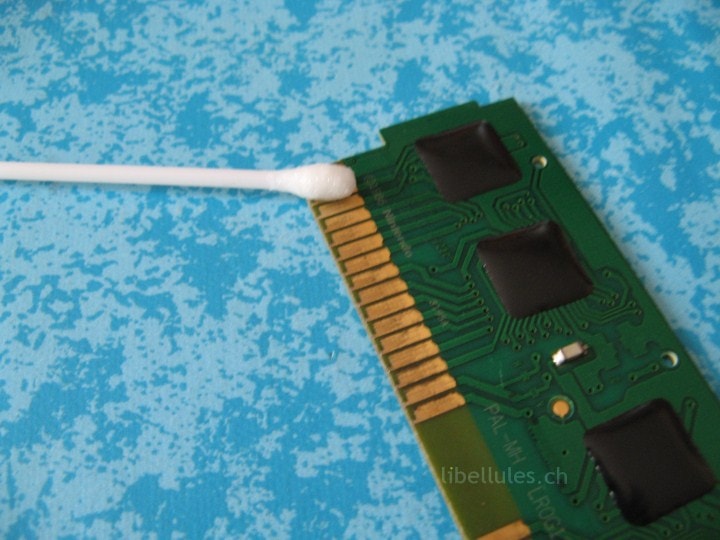 nettoyage cartouche nes alcool