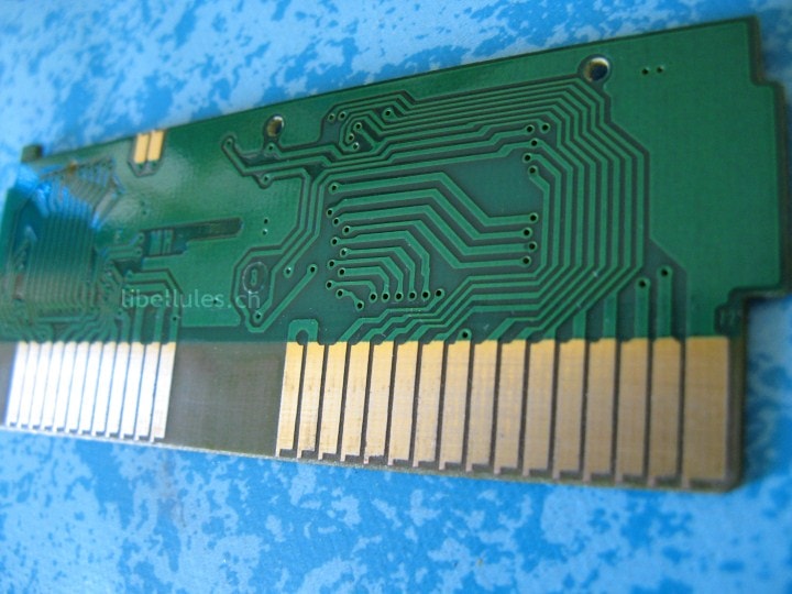 nettoyer jeu nes écran gris