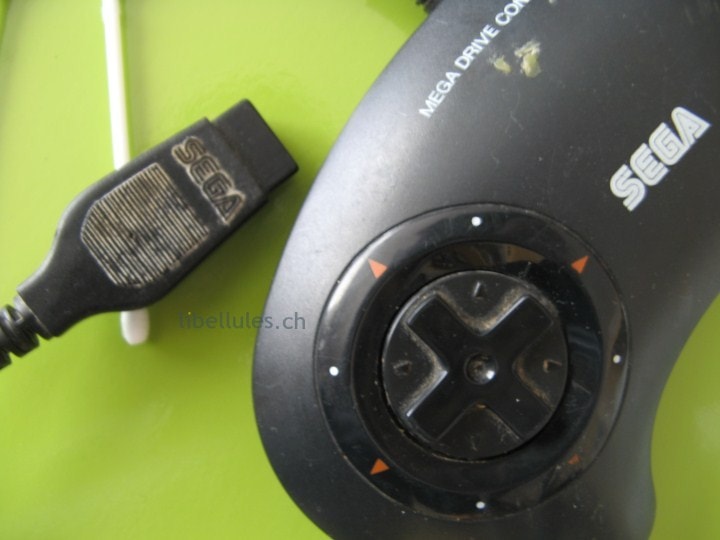 nettoyage pad paddle megadrive