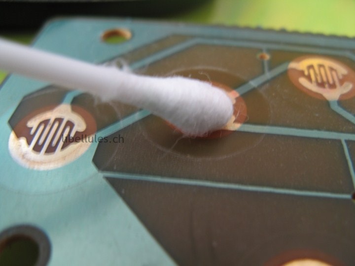 manette megadrive boutons nettoyer contacts
