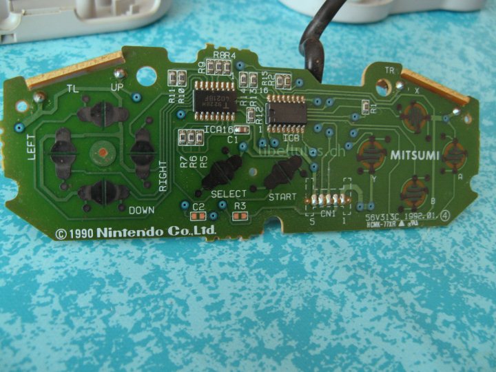 pcb pad snes