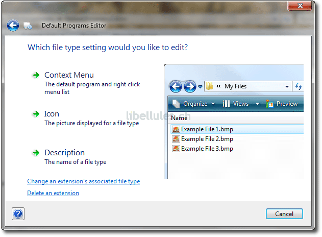 Default Programs Editor