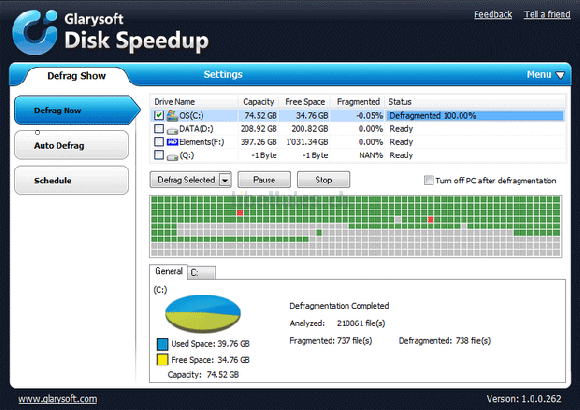 Disk SpeedUp