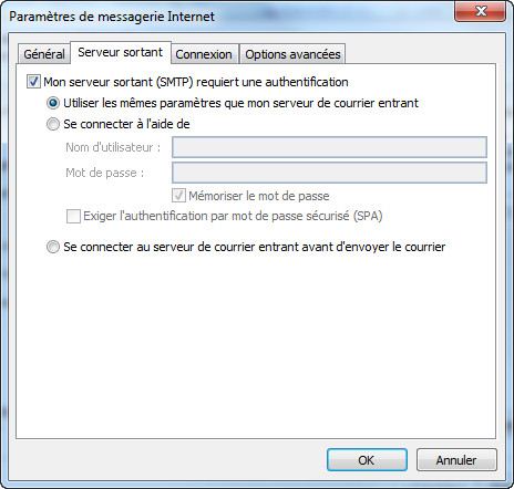 Ajouter un compte Gmail dans Outlook 2010