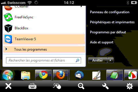 Teamviewer pour iPhone/iPad