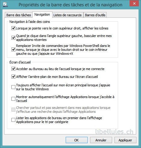 Windows 8.1 - Accédez directement au bureau traditionnel au démarrage