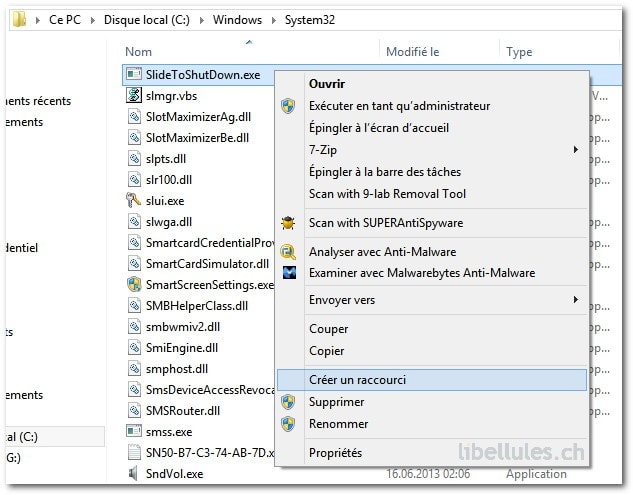 Windows 8.1 - Arrêt Windows simplifié