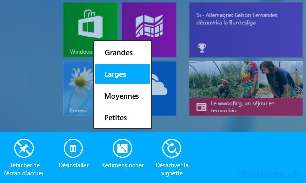 Windows 8.1 - Nouvelles options de l'écran d'accueil