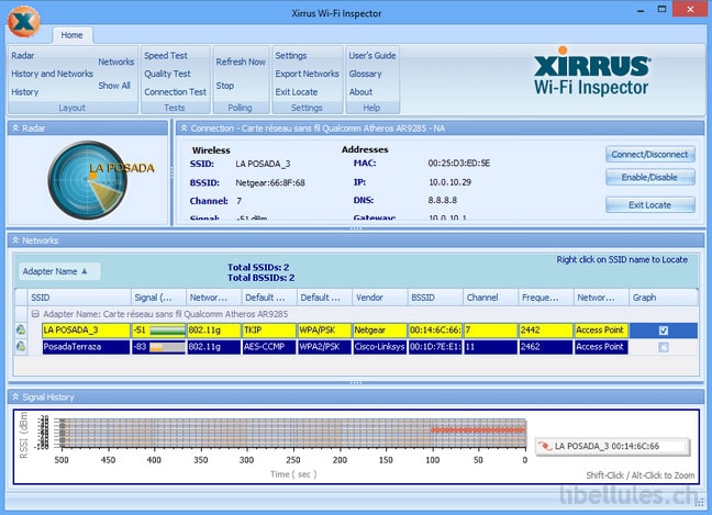 Xirrus Wi-Fi Inspector