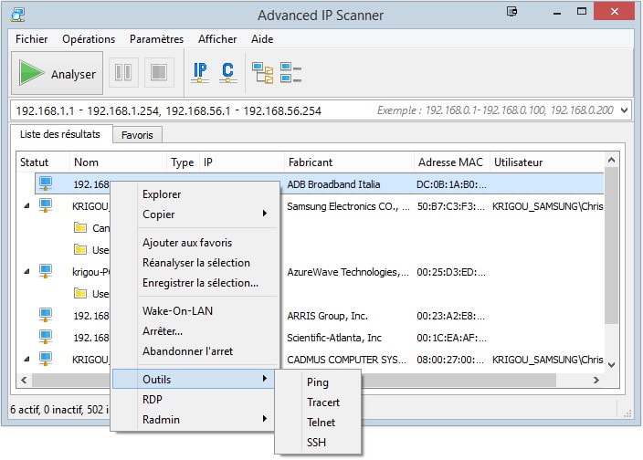 Advanced IP Scanner