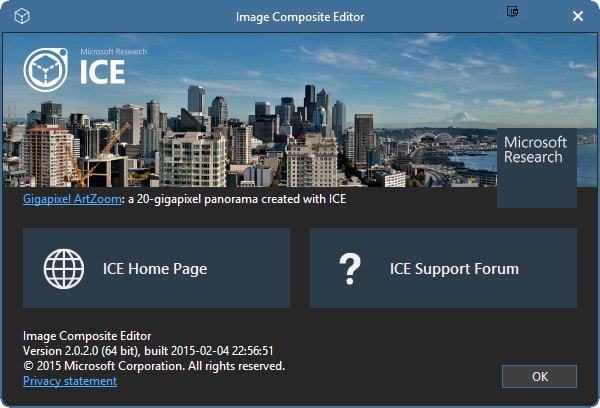 Microsoft Image Composite Editor