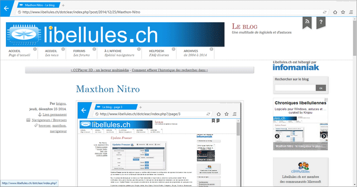 Maxthon Nitro