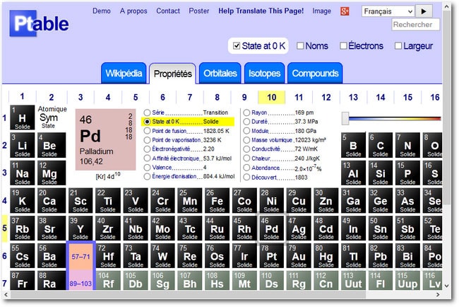 PTable