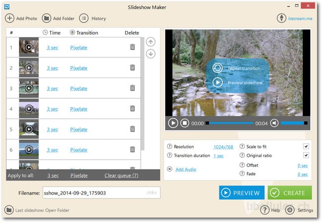 Icecream Slideshow Maker