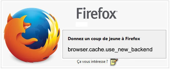 Donnez un coup de jeune à Firefox - un nouveau cache pour Firefox
