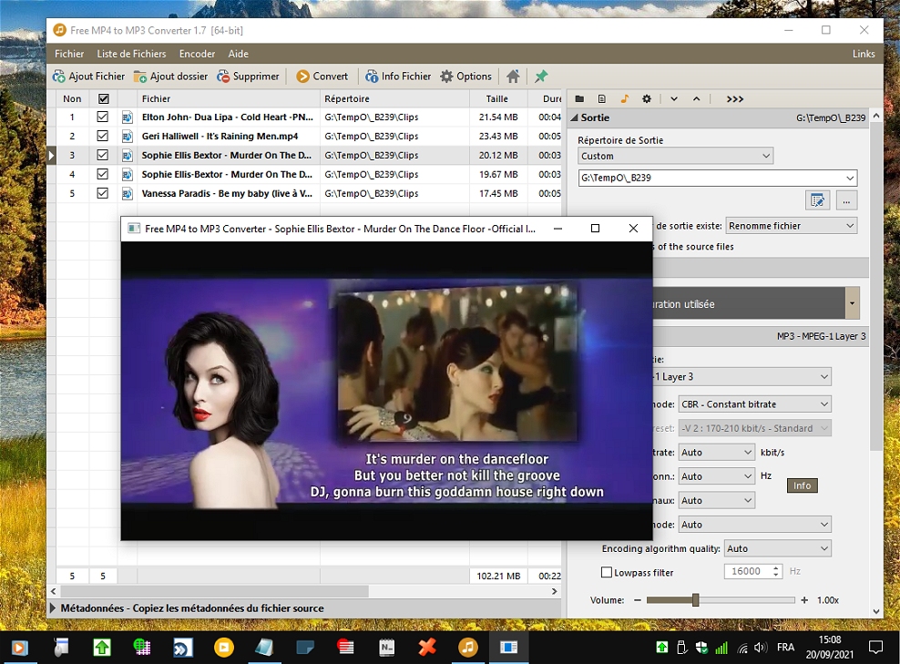 Pazera Free MP4 to MP3 Converter - convertisseur vidéo/audio