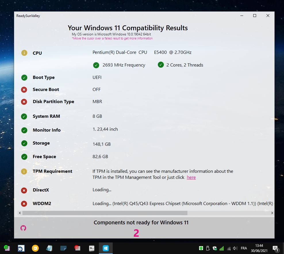 ReadySunValley - prêt pour installer Windows 11 ?