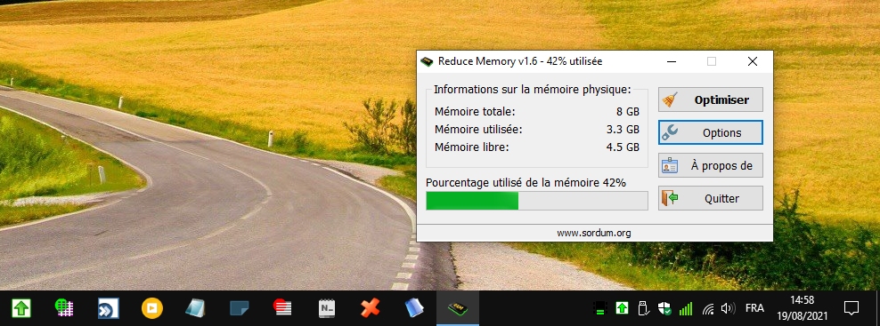 Reduce Memory - outil léger d'optimisation de mémoire