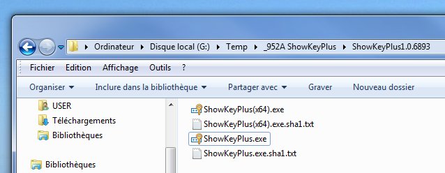 ShowKeyPlus - voir, sauvegarder, vérifier vos clés Windows