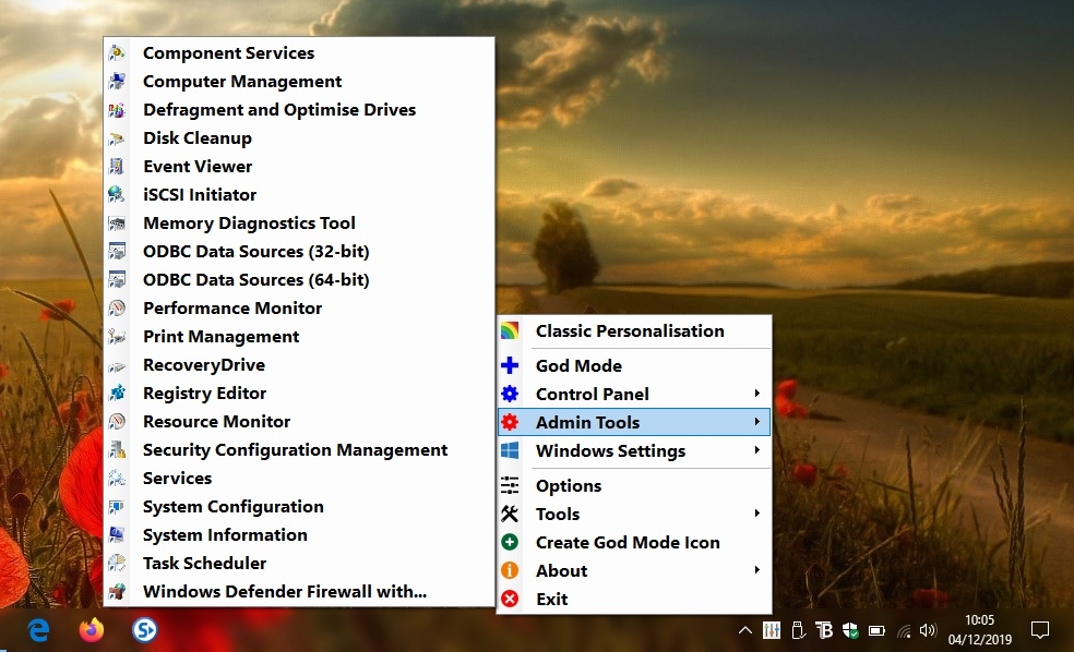 Win10 All Settings - paramétrage complet de Windows 10