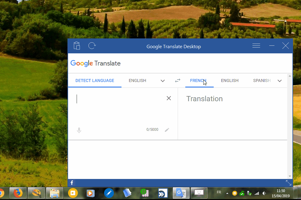 GoogleTranslate Desktop - pour tout traduire facilement