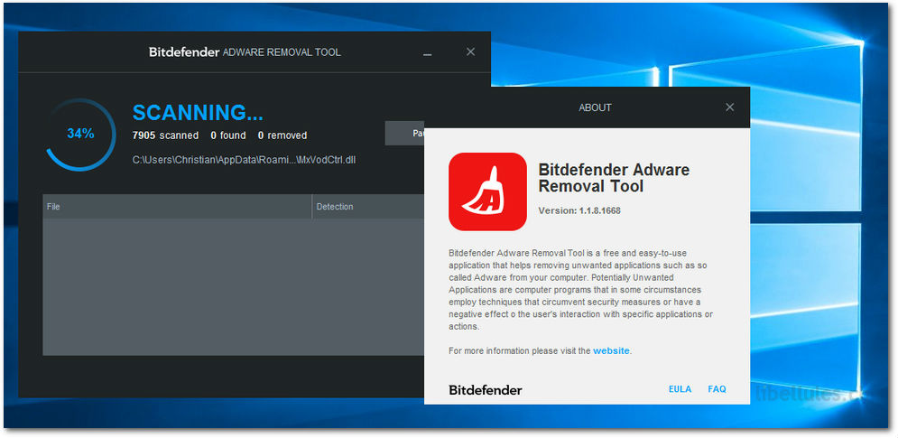 Bitdefender Adware Removal Tool