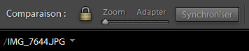 Lightroom - Comment comparer deux photos côte à côte