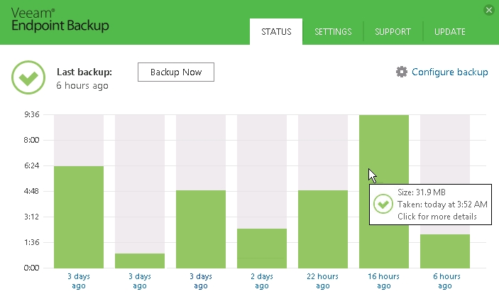 Veeam Endpoint Backup FREE